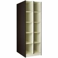 I.D. Systems 40'' Deep Midnight Maple 10 Compartment Instrument Storage Cabinet 89418 278440 Z023 53818440Z023